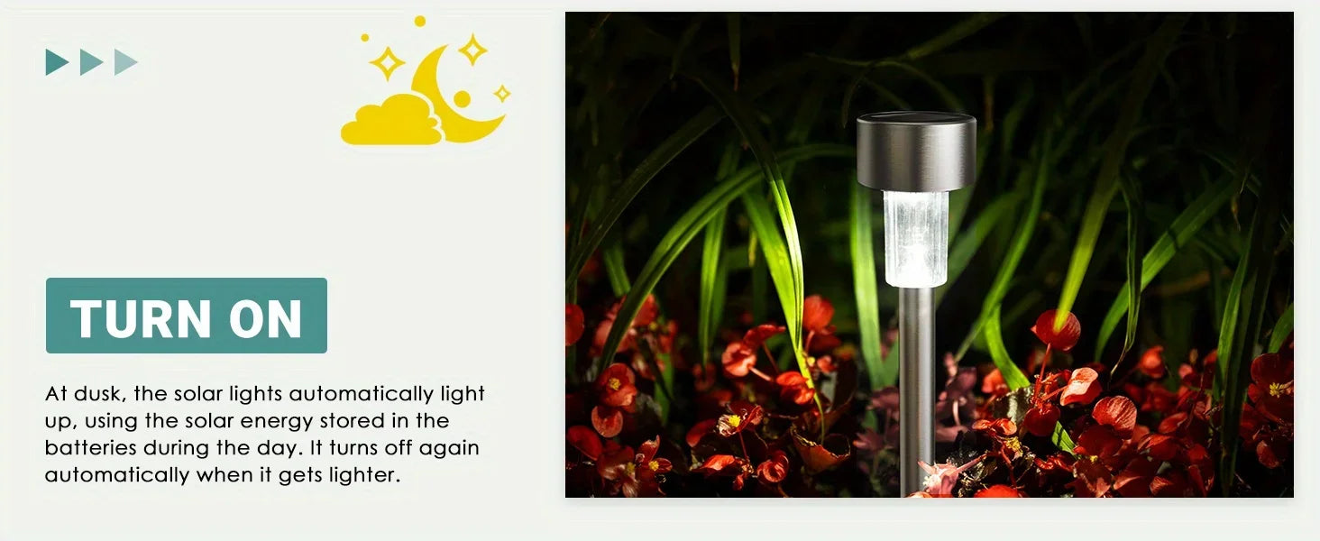 Lumova Solar Landscape Lawn Lights