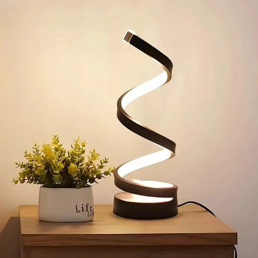 Lumova Spiral LED Night Lamp
