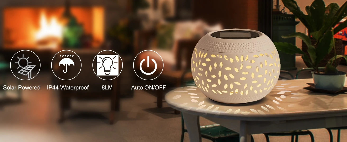 Lumova Solar Table Lantern