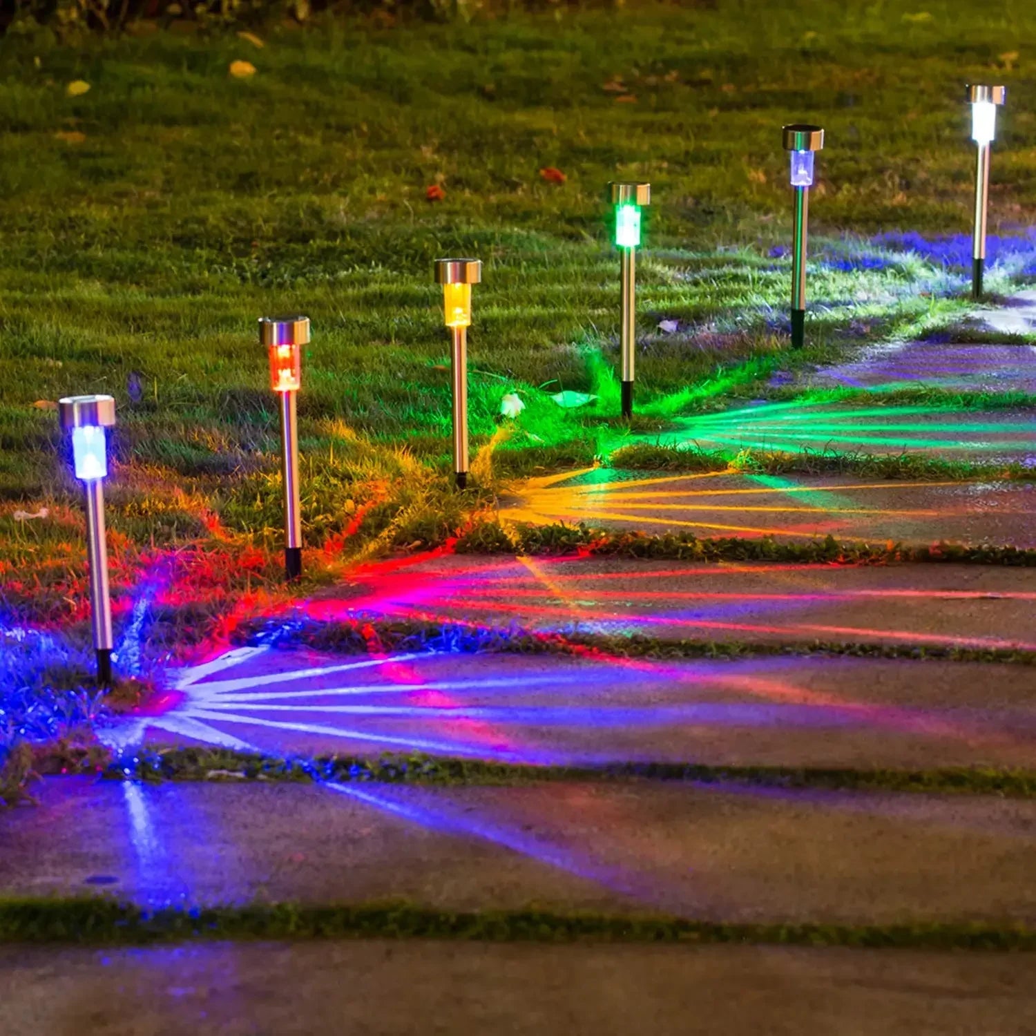 Lumova Solar Landscape Lawn Lights