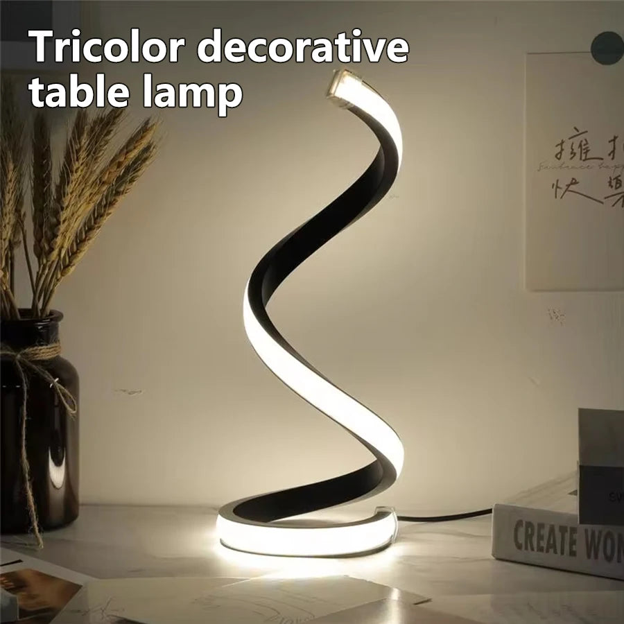 Lumova Spiral LED Night Lamp