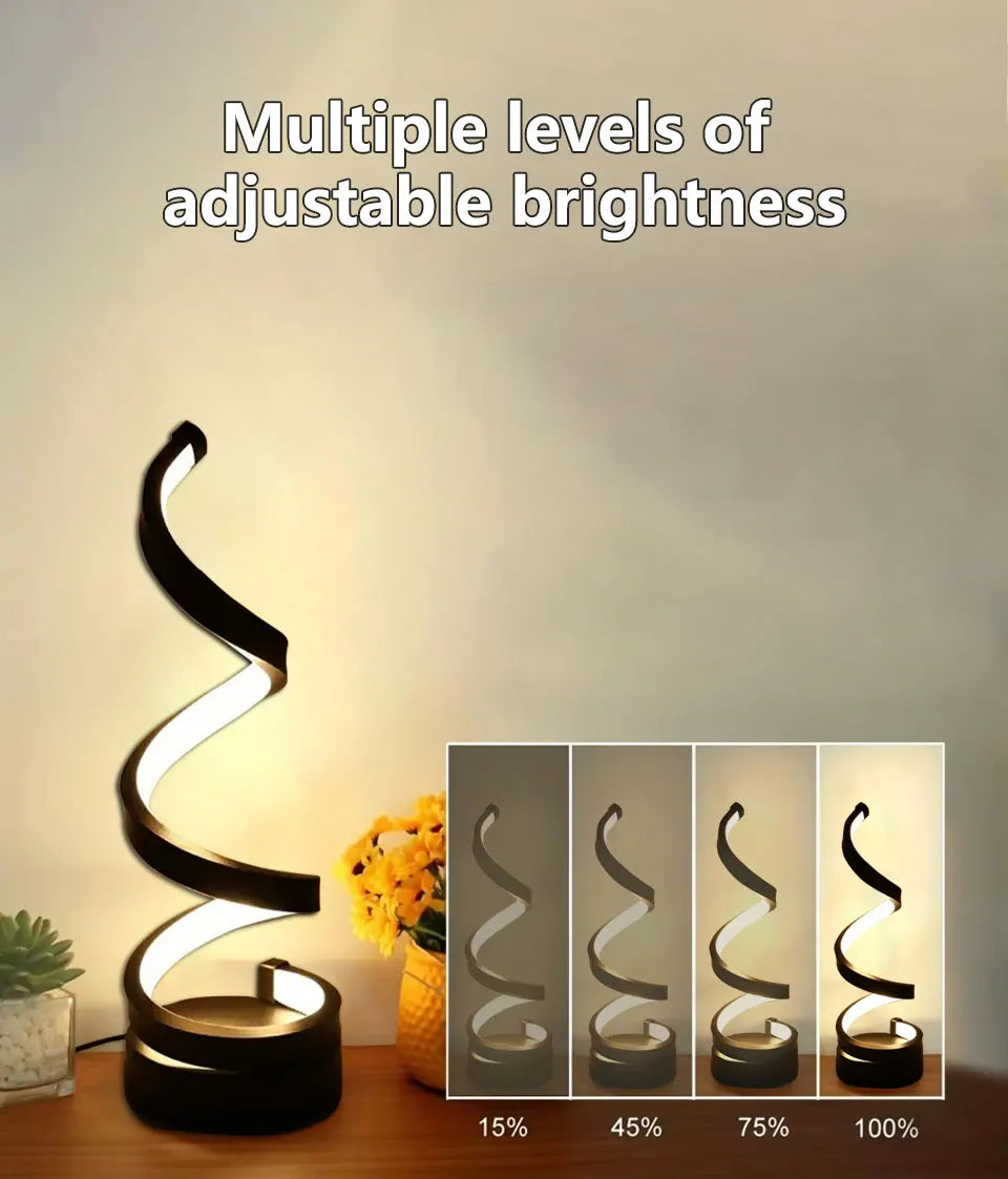 Lumova Spiral LED Night Lamp