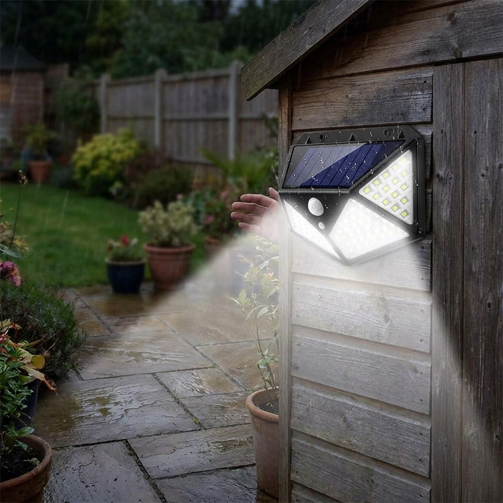 Lumova Solar Motion Spotlight lifestyle